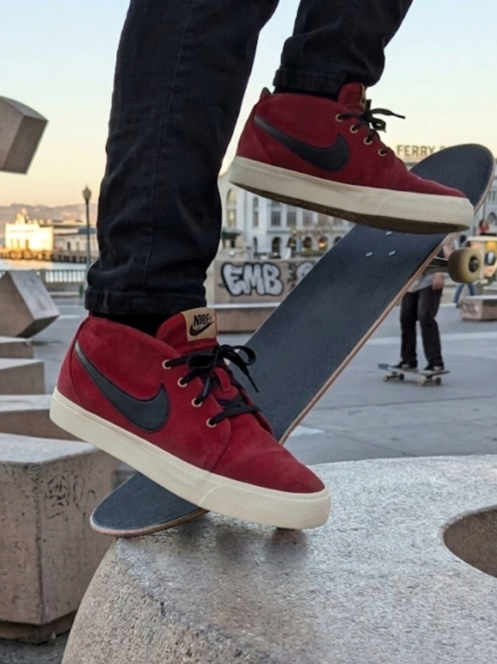 Rare Find: Nike Toki ND "Varsity Red" Mid-Top Sneakers 2010 Promo Sample M 9 W10